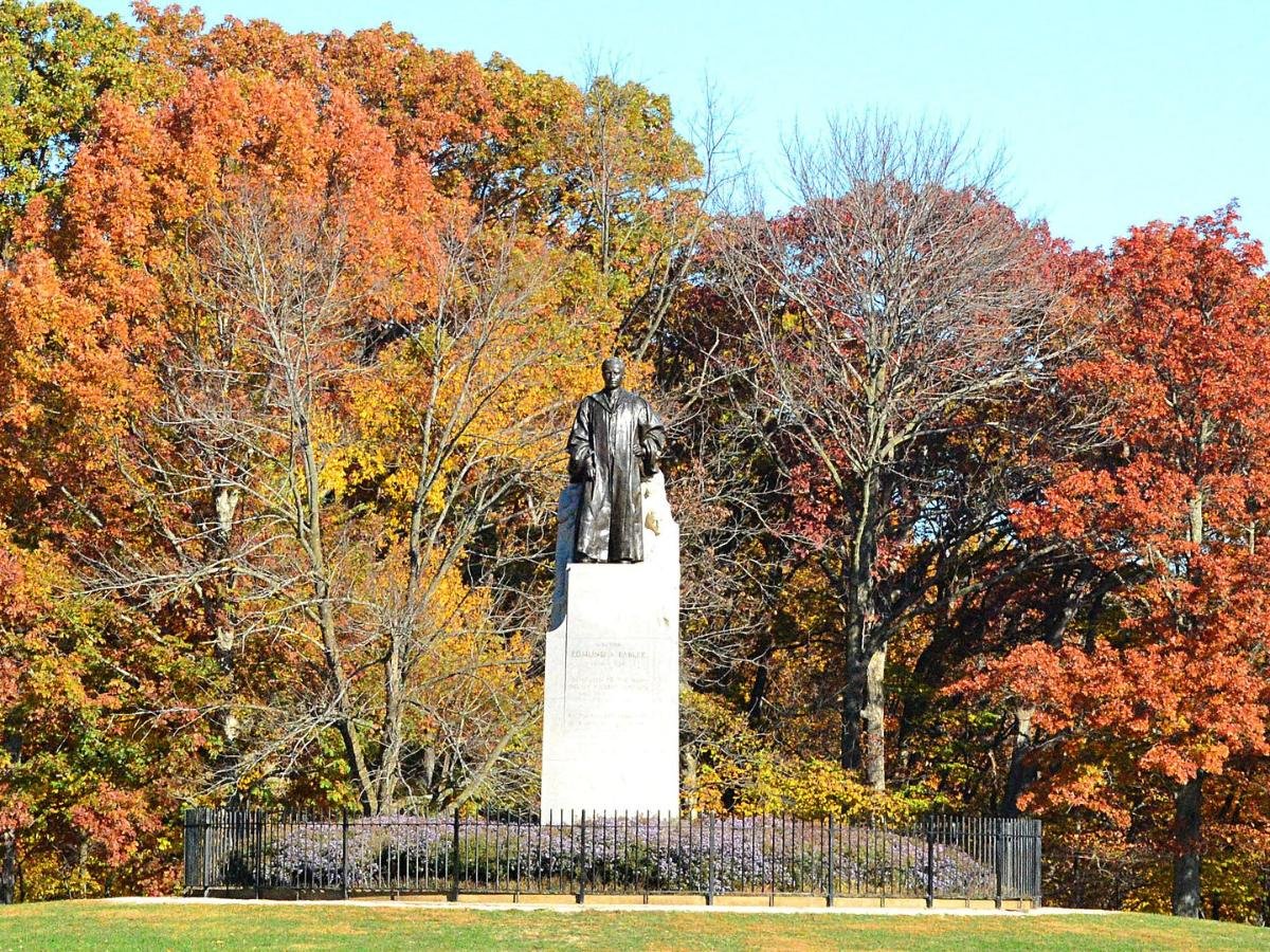 Babler State Park, the largest of three state parks in St. Louis County