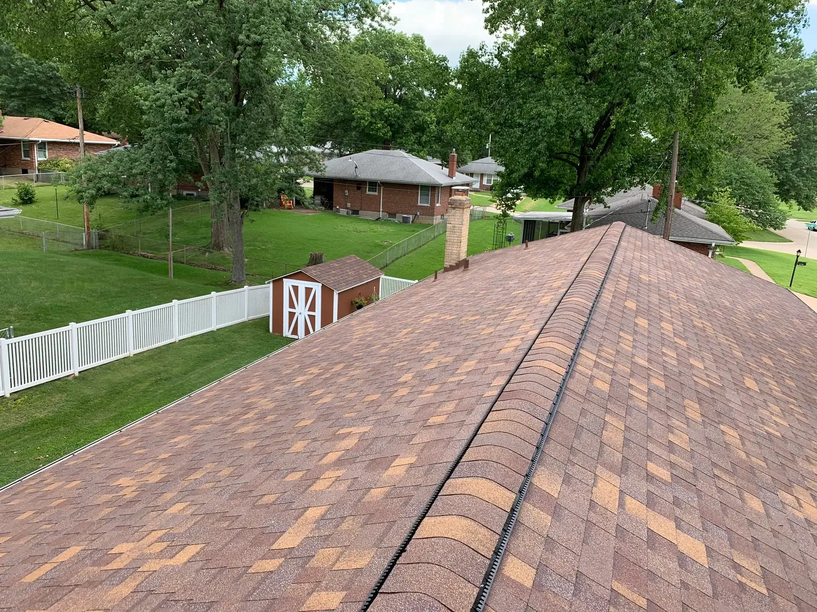 Fast repairs after a storm by roofing company near me in St. Charles, MO