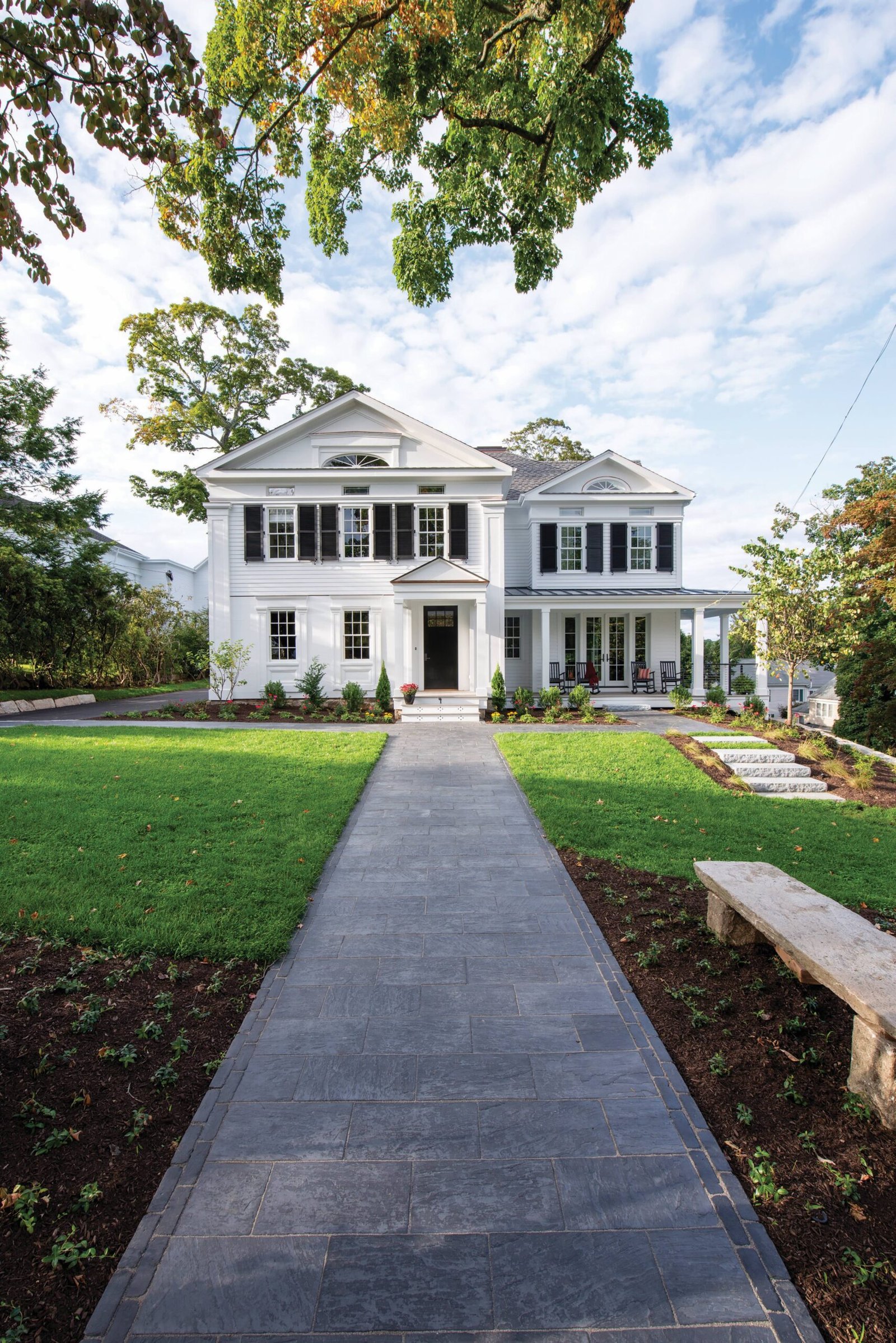 Home with LP SmartSide lap siding installed in St. Louis