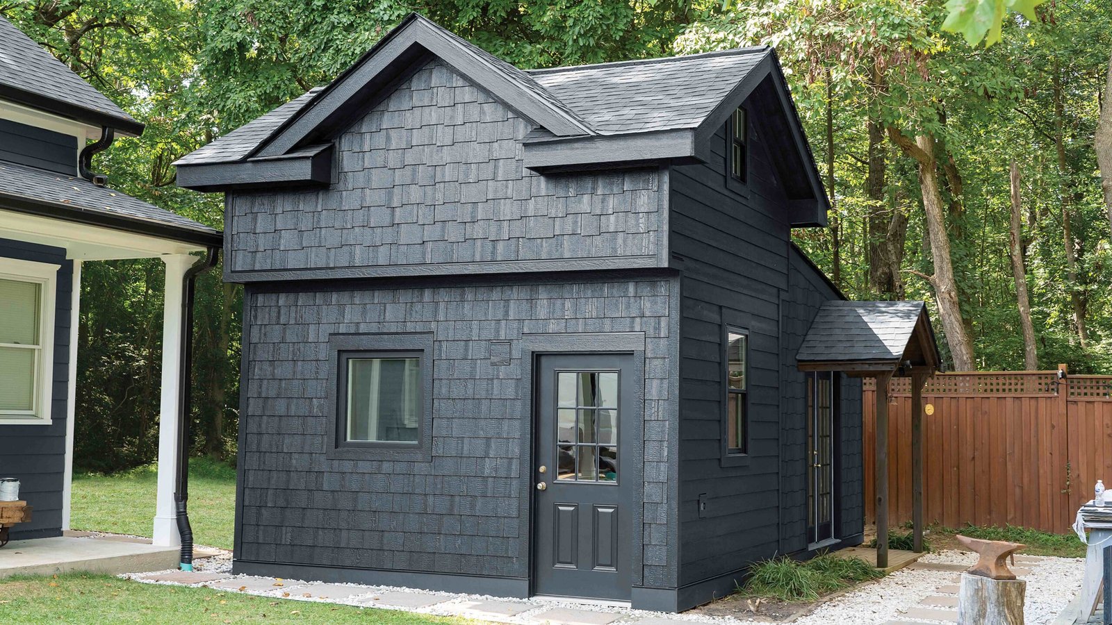 LP SmartSide Shake Siding cedar texture