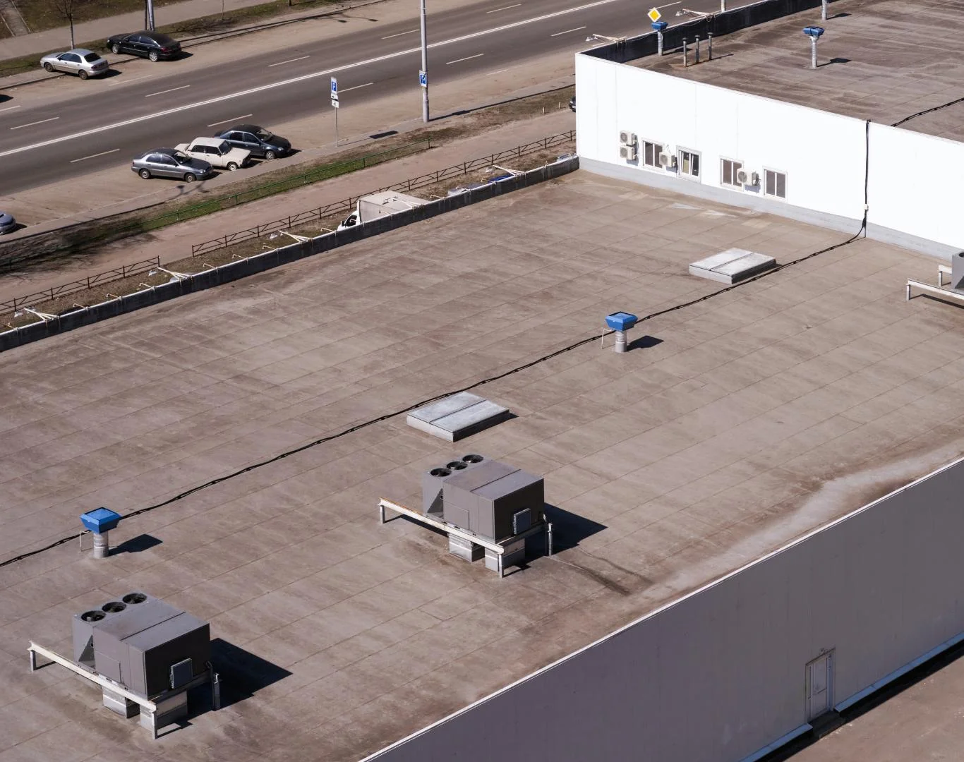 Commercial roofing and gutter installation in Chesterfield, MO