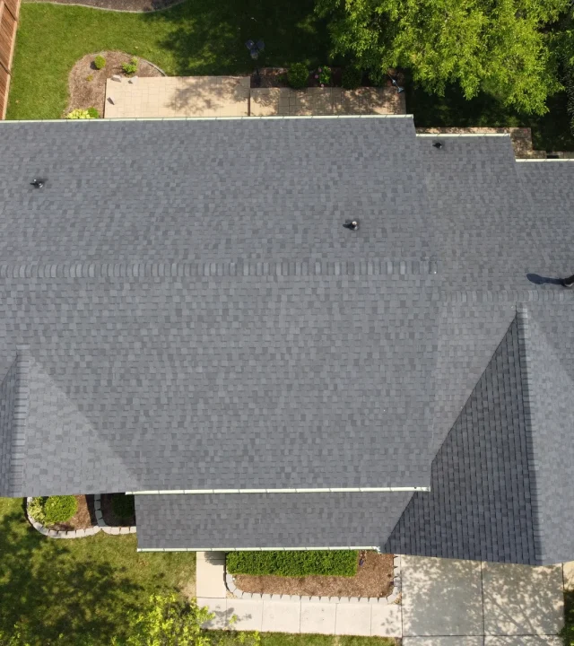 Full roof replacement in Chesterfield, MO by Meridian Roofing and Renovation team