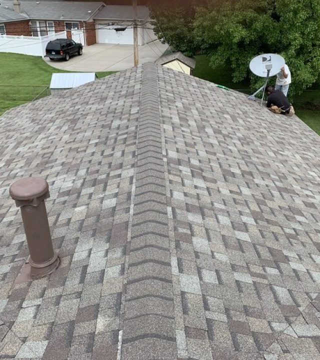 Roofing services in Kirkwood, MO​ by Meridian Roofing and Renovation