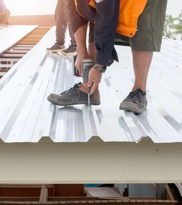 Installation day handled by roofing company in O'Fallon, MO