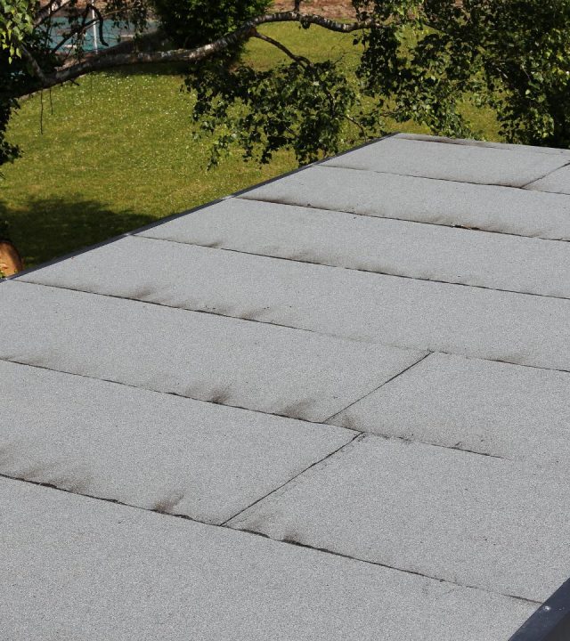 New flat roof system by commercial roofing in Ballwin, MO