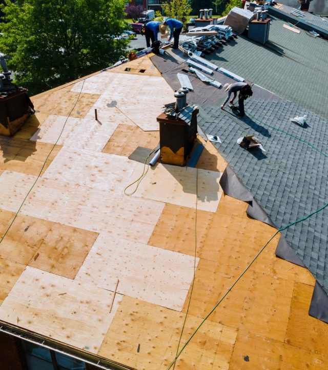 New roof in Webster, MO by Meridian Roofing and Renovation specialists