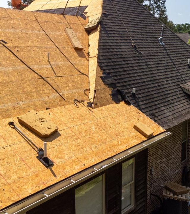 Old shingles removed by roof replacement near me in St. Peters, MO