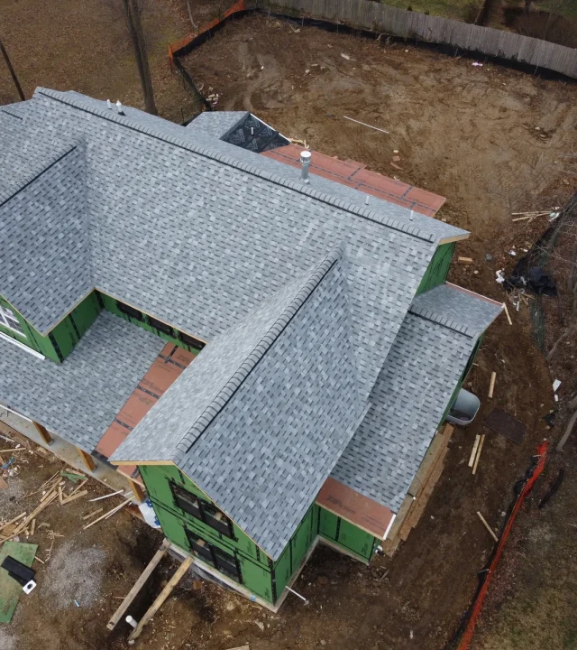 Roof valley restored by roof repair near me in Ladue, MO