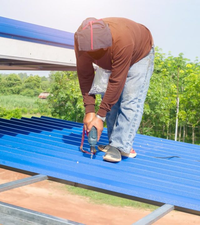Roofing materials installed during roof replacement in St. Charles, MO