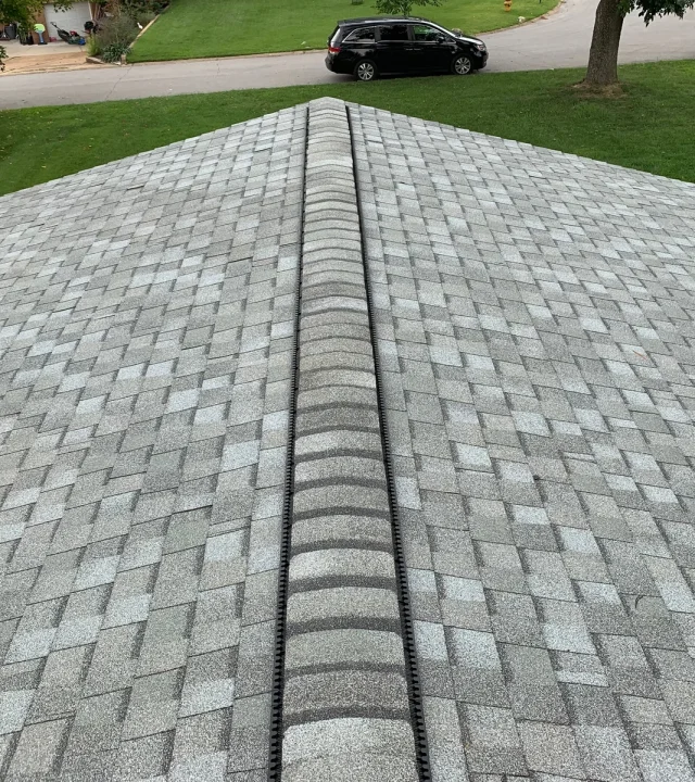Shingle replacement by roof repair in Wildwood, MO