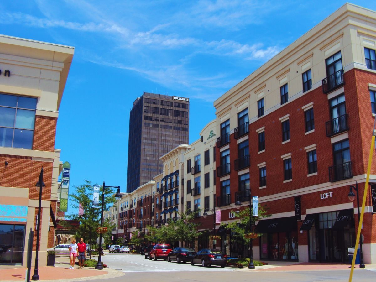 The Boulevard shopping area, Richmond Heights, MO